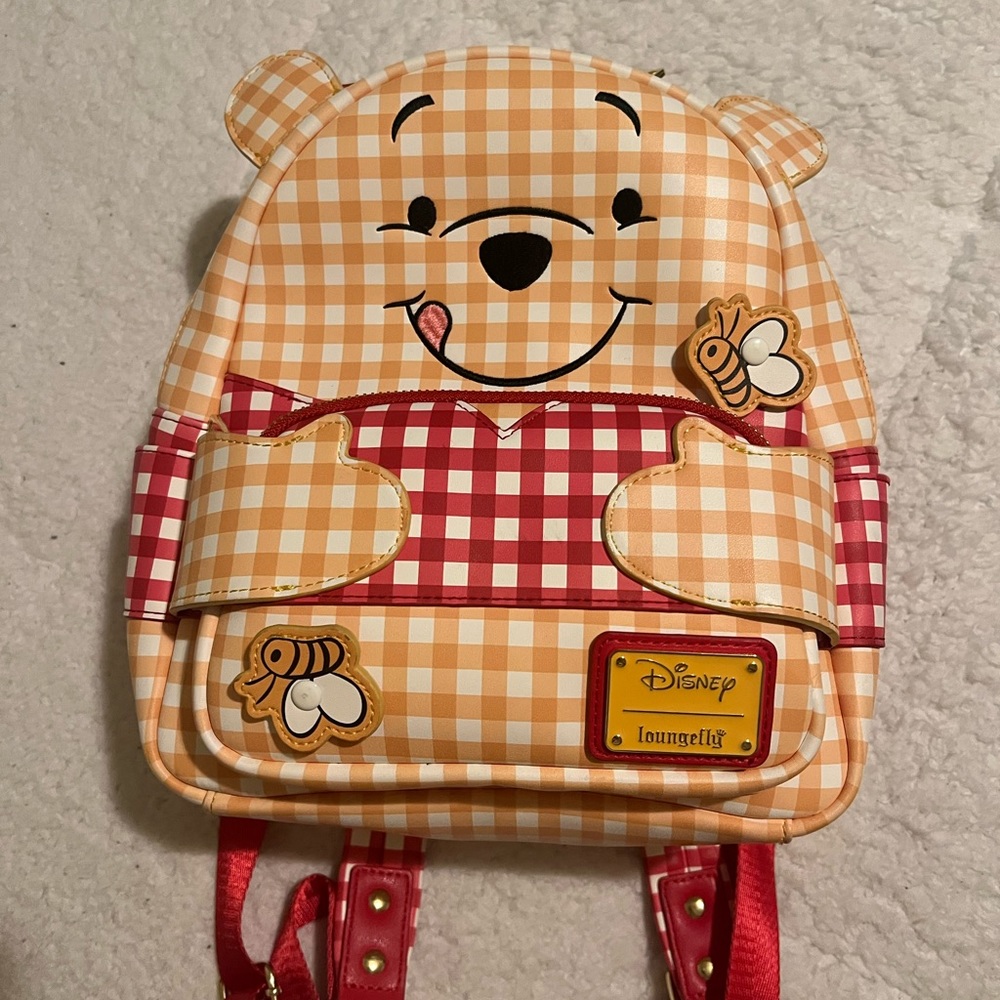 Loungefly Winnie the Pooh Gingham Mini-Backpack